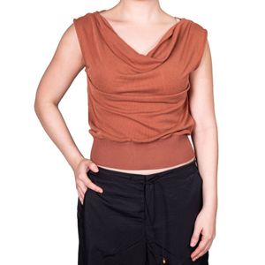 Blusa Mc Camel Cuello Caido Tiare
