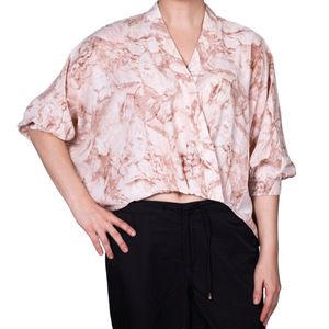 Blusa Ml Estampado Para Usar Con Calza Tiare