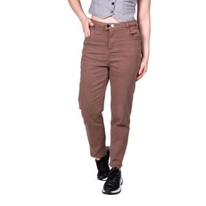 Pantalon marron mom tiare