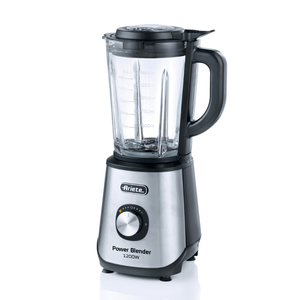 Licuadora c/ vaso de vidrio negra 1.5 l ariete