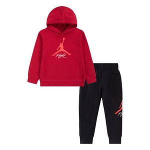 Conjunto rojo / negro jordan jumpman flich nike