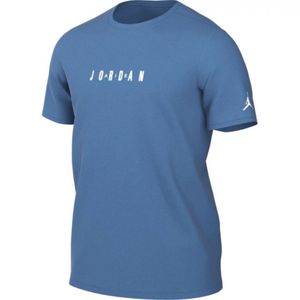 Remera azul petroleo jordan air crew NIKE