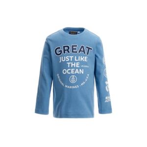 Remera Ice Sailors  Celeste Original Marines