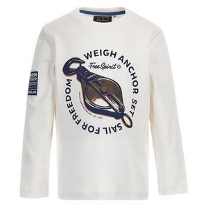Remera Ice Sailors  Blanco Original Marines