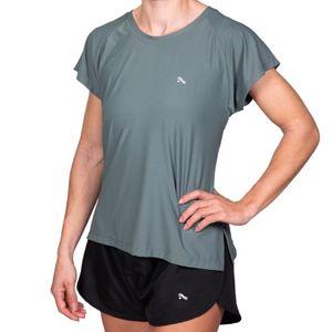 Remera Verde Ranglan C/ Corte Lav Uv Dyr Davor