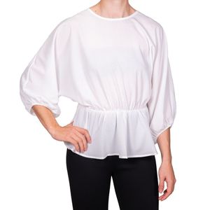 Blusa blanca TIARE