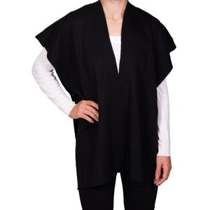 Poncho negro tiare