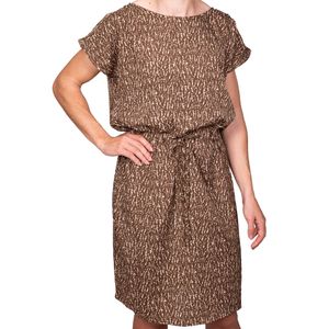 Vestido Animal Print Basico Tiare