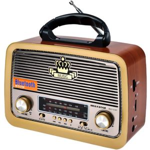 Radio bt/usb/fm/am/tf/tws 600w MEGA STAR