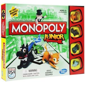 Juego de mesa monopoly junior HASBRO