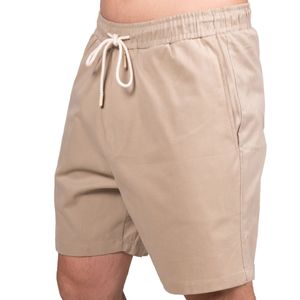 Short khaki liso c/ cordon CONNECTION