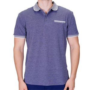 Remera Azul M. Polo Ted Lapidus