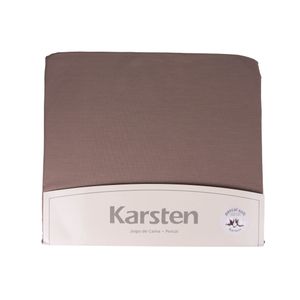 Juego De Sabana Karsten Liss Taupe King