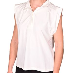 Blusa sin manga blanca femenino tiare