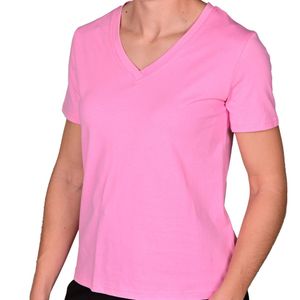 Remera m/c rosa viejo c/v TIARE