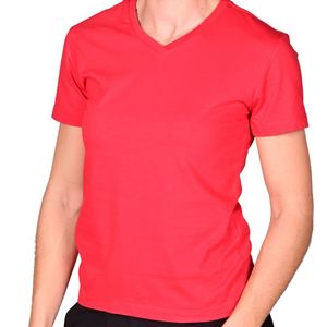 Remera Manga Corta Roja Femenino Tiare