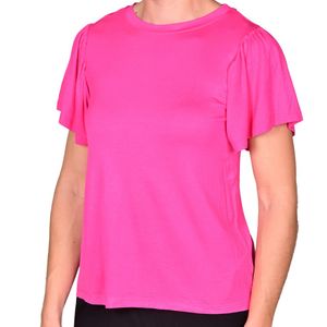 Remera manga corta rosa femenino tiare