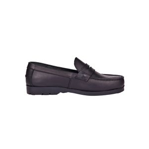 Mocasin negro escolar adulto