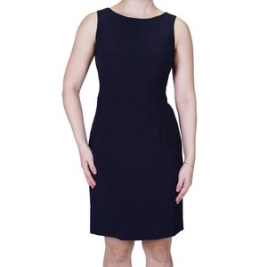 Vestido Azul Marino Venecia Talle Plus