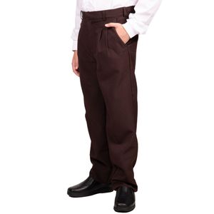 Pantalon marron con goma niño