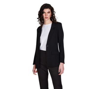 Blazer m/l negro dama eclipse