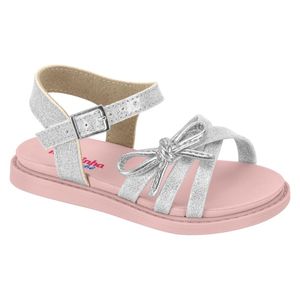 Sandalia Verniz Plata Molekinha