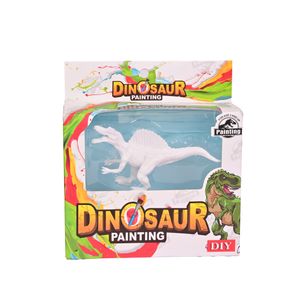 Caja kit dinosaurio para pintar 17x15cm generico