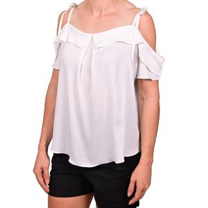 Blusa Marfil Bardot Juliette