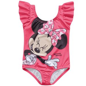 Trajes de baño fakini estampado rosa niña