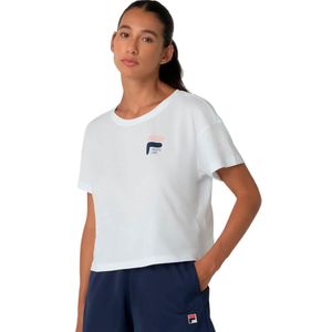 Remera blanco tenis graphic iii c/r fila