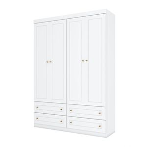 Ropero 4 puertas 4 cajones americano i113 henn
