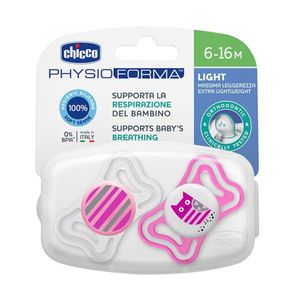 Chupete Physio Light Rosa 6-16m Chicco
