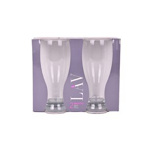 Set x2 vasos cerveza 535cc h17/8cm brotto lav