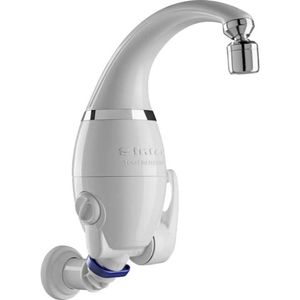 Canilla Electronica Pico Alto Blanco 6500w Sintex