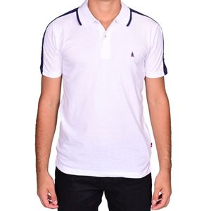 Remera m/c polo slim blanco niño regatta