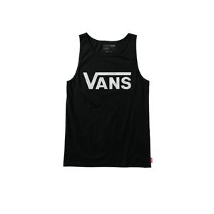 Camisilla Negro Masculino Classic Logo Vans