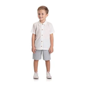 Camisa Blanco Niño Tmx