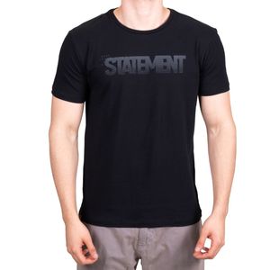 Remera negro estamp. estatement new green