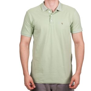 Polo Verded Cl. Gola Rayas New Green