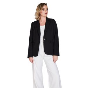 Blazer m/l negro dama woman