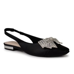 Chatita Negro Coleccion Negro Con Plata Bebece
