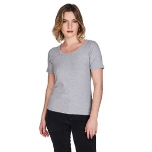 Remera m/c gris dama eclipse