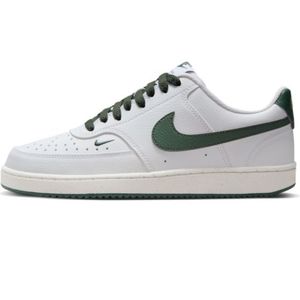 Zapatenis blanco / verde court vision low nike