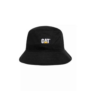 Gorro gris bordado catepilar