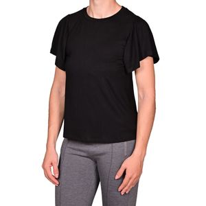 Remera manga corta negro dama plus tiare