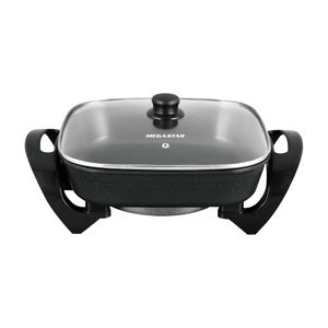 Olla electrica 220v negro mega star