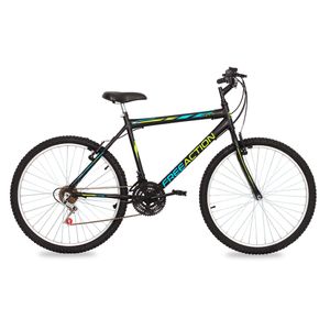 Bicicleta Aro 26 18v Masc Eden V-Brake Neg Free Ac