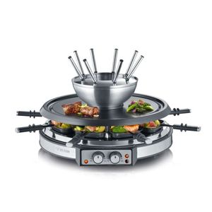 Racletera Con Fondue 3 En 1 Severin
