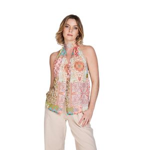 Blusa Naranja Dama Atrevida