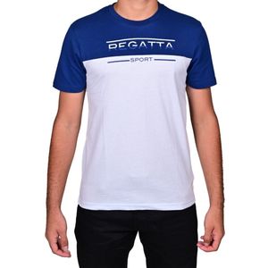 Remera m/c classic azul marino niño regatta